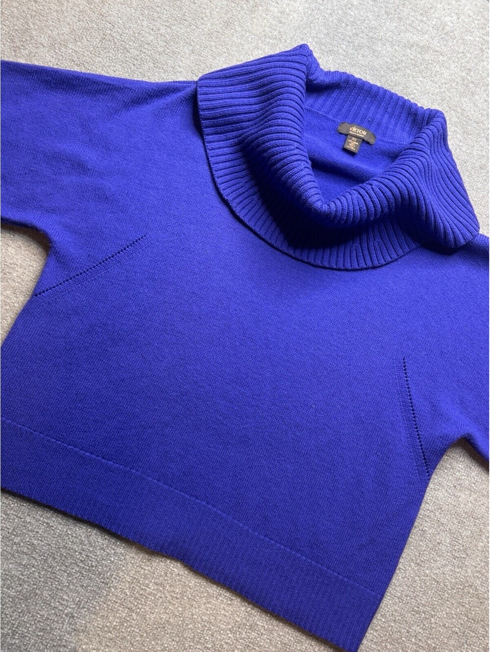 Victor Alfaro Women's 2X Merino Wool Knit Sweater (1027)